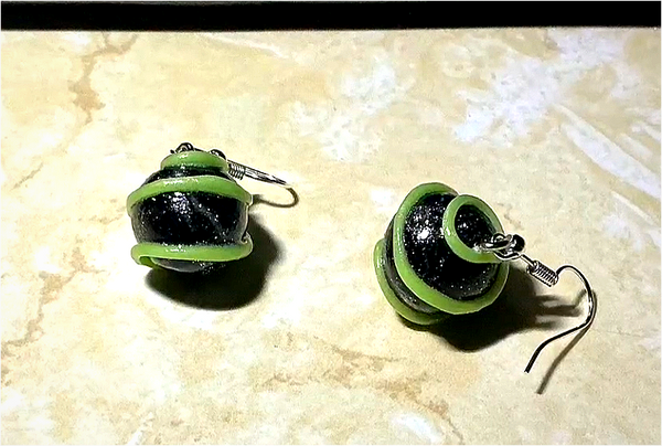 Glow in the Dark Planet Earrings