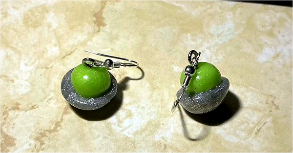 Ufo / Uap Glow in the Dark Earrings
